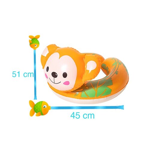 Salvavidas Dona Inflable Infantil Diseño Chango