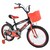 Bicicleta infantil New Speed Shark equipada Roja