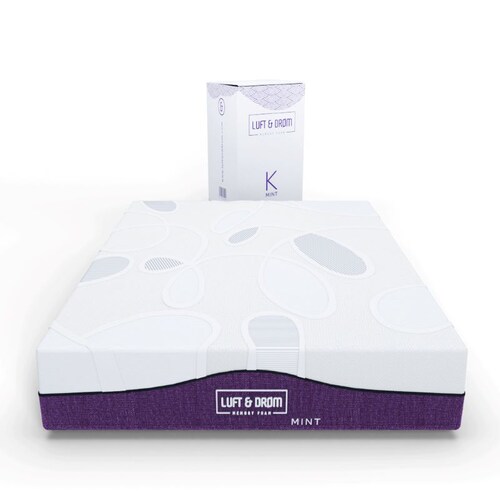 Luft and Drom, Colchón MINT de Memory Foam en Caja, Individual