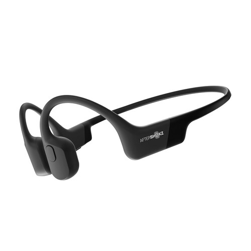 Audífonos Bluetooth Aftershokz Aeropex Conducción Ósea Cosmic Black