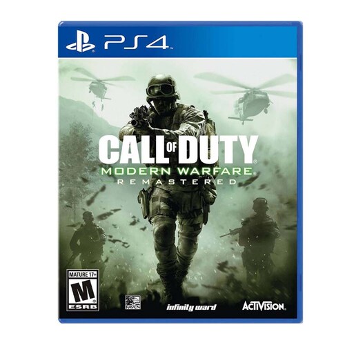 CALL OF DUTY MODERN WARFARE REMASTERED 2017 PS4