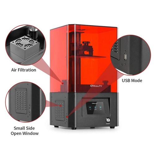 Inpresora 3D de Resina Creality Ld-002h Lcd Resina 3d Impresora Uv