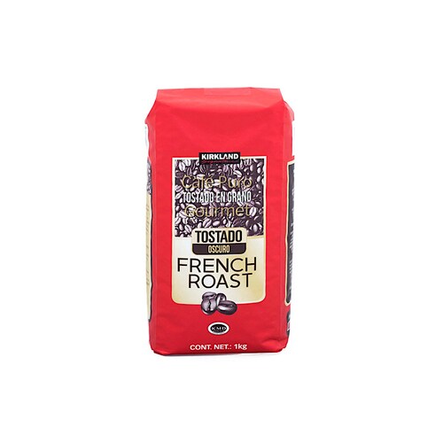 Café En Grano French Roast Kirkland Signature 1kg.
