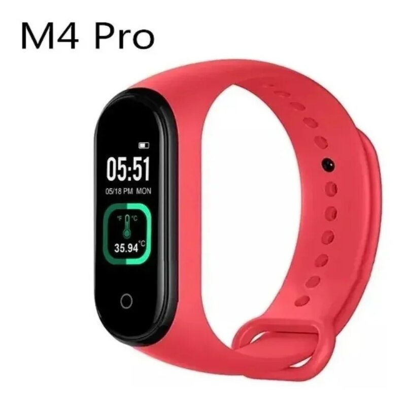 Smart Band Pulsera Inteligiente M4 PRO Oximetro Temperatura Deportivo