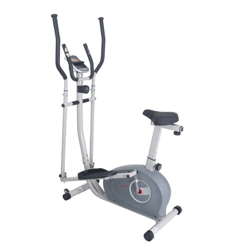 Bicicleta Elíptica Magnética - Bicicleta Vertical Elíptica 2 En 1  Sunny Health & Fitnes  SF-E3903