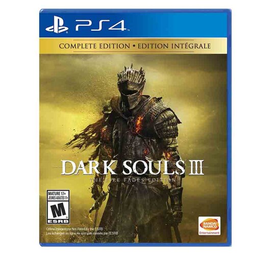 PS4 Juego Dark Souls 3 The Fire Fades Edition Complete