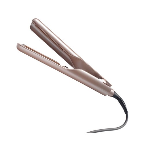 Plancha De Cabello Argan Timco  Ptor - Dorado