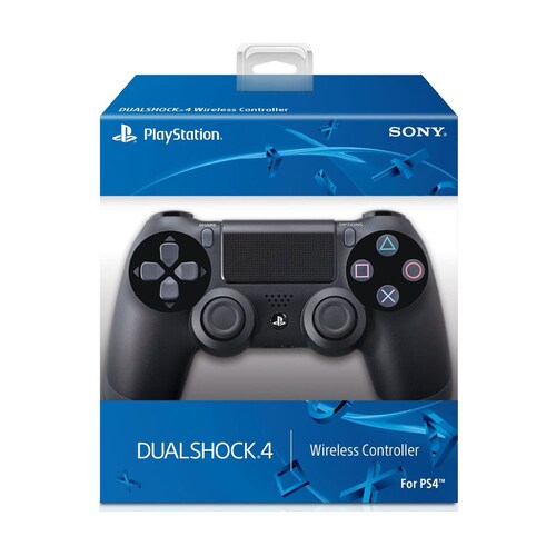 CONTROL DUALSHOCK 4 BLACK.-PS4