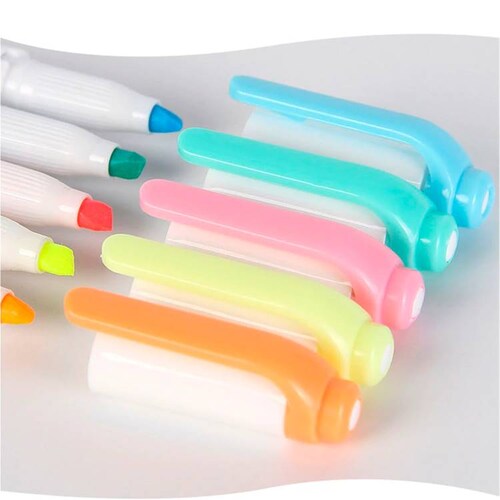 Resaltadores Mildliner Fluorescentes Doble Punta Con 25 Pzas
