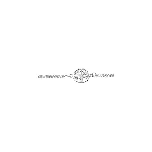 Pulsera Árbol de la Vida de 18cm en Plata .925 