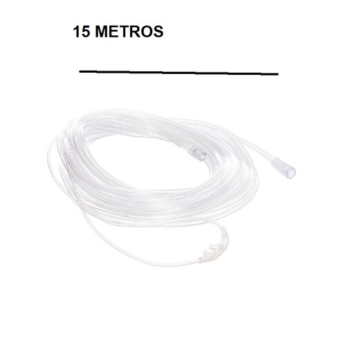 CANULA NASAL 15 METROS ADULTO 20 PCS