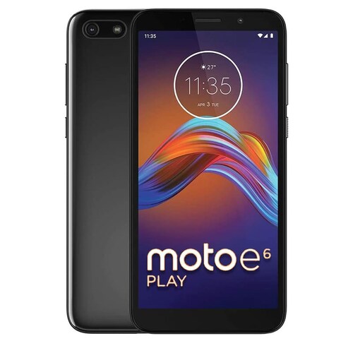 Moto E6 Play Negro 32GB 2Gb Ram + MicroSD+Audifonos