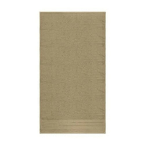 2 Toallas Medio Baño 70X130 100% Algodón "Modelo Catalán Beige"