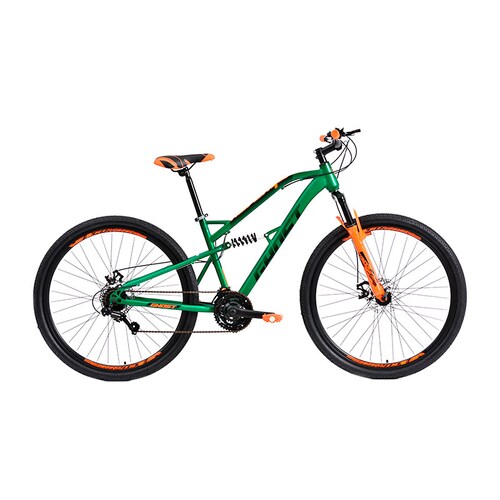 Bicicleta Ghost Revenge Rodada 29 Verde De Montaña