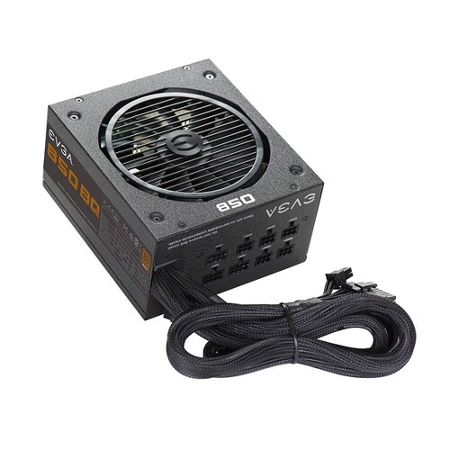 Fuente de poder Evga 850 bq 80 plus bronze, atx, 850w, 24-pin, 155mm (110-bq-0850-v1)