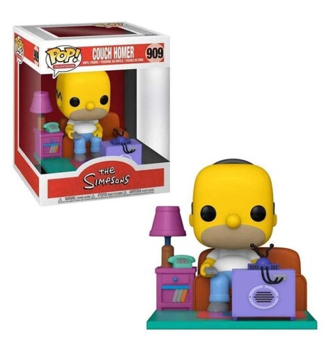 Funko Pop Deluxe The Simpsons Homero Viendo Tv Couch Homer