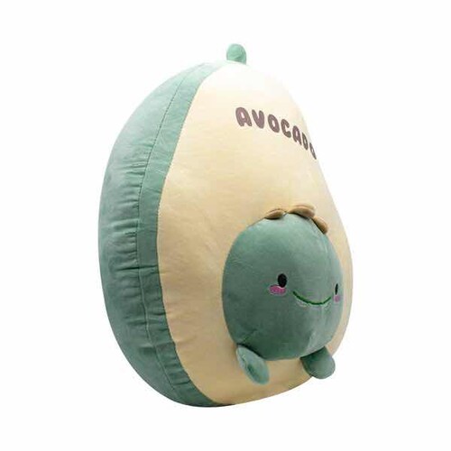 Peluche de Aguacate Kawaii con Animalito de Dinosaurio