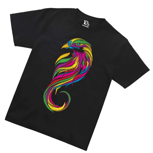 Playera caballero - Aguila Bordada AxoloTee