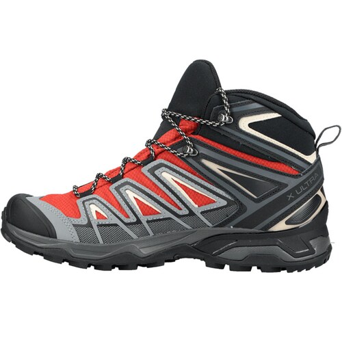 Tenis Salomon Hombre X Ultra 3 Mid Gtx Btbk M Red L40990500