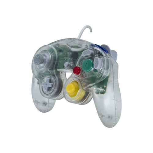 Control para GameCube y Wii Transparente