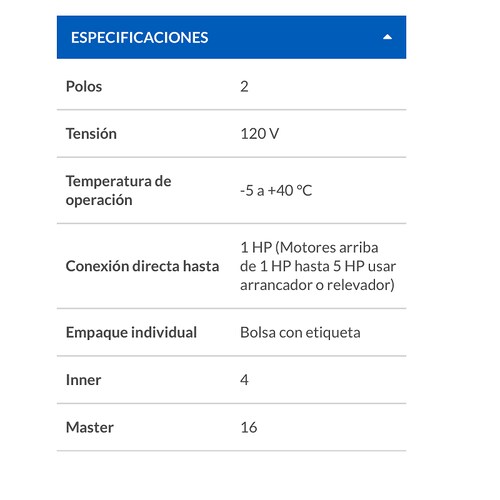  Flotador Eléctrico Electro nivel Interruptor para Tinacos FL-969 FOSET 