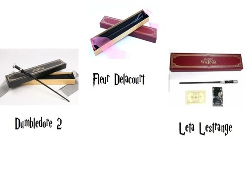 Varitas Harry Potter Con Estuche + Sticker Platinum + Ticket