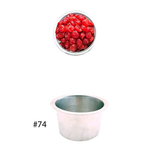 Recipiente Cilíndrico De Aluminio Chico, Dif. Usos De 1.3 L ( Hielera, Contenedor, adorno de mesa o inserto para buffet) 