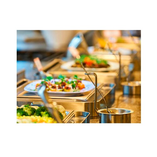 Recipiente Cilíndrico De Aluminio Chico, Dif. Usos De 1.3 L ( Hielera, Contenedor, adorno de mesa o inserto para buffet) 