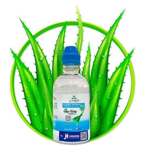 Gel Antibacterial Desinfectante Sanitizante  de Manos By Jh Hokins 70% Alcohol 12 Piezas/Pack   250ml 