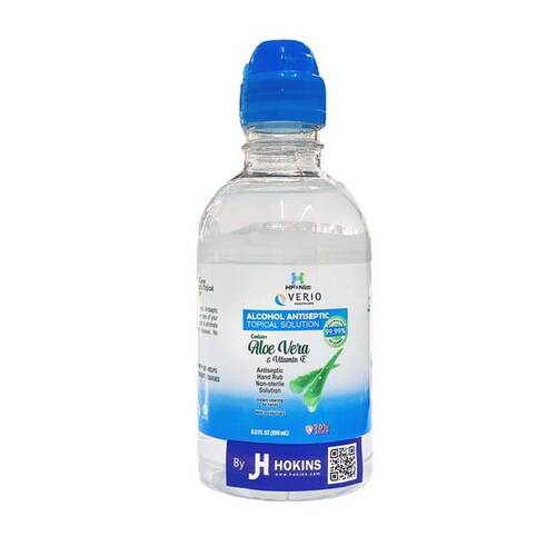 Gel Antibacterial Desinfectante Sanitizante  de Manos By Jh Hokins 70% Alcohol 12 Piezas/Pack   250ml 