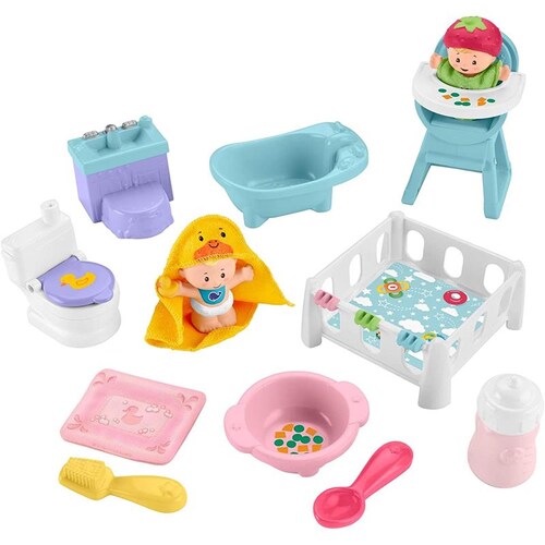 Fisher - Price Little People Cuidado De Bebés