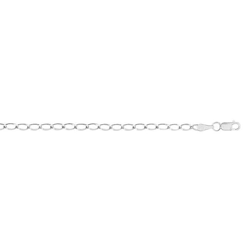 Cadena Rada 060 Delgada de 55cm en Plata .925 