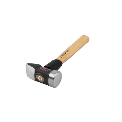 MARRO MAZO 3 LB 12" MANGO DE MADERA PARA ALBAÑILERIA HERRERIA MULTI USOS TRUPER