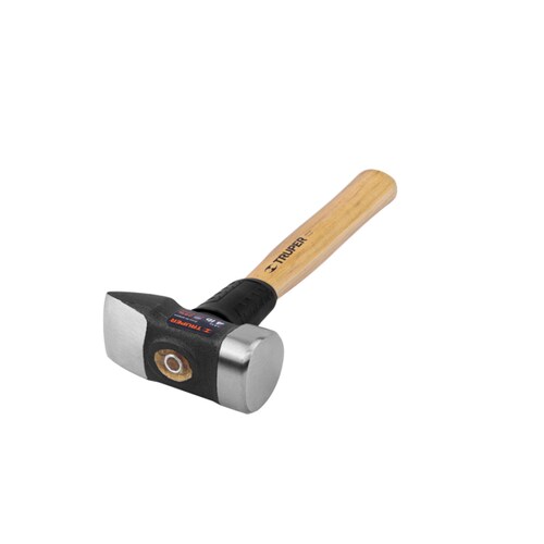 MARRO MAZO 4 LB 12" MANGO DE MADERA PARA ALBAÑILERIA HERRERIA MULTI USOS TRUPER