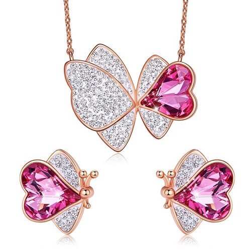 regalo cumpleaños 10 de mayo dia de las madres mama novia esposa graduación 14 de febrero conjunto de joyas elegante