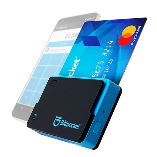 Lector de tarjetas de credito/debito y vales portatil Billpocket 