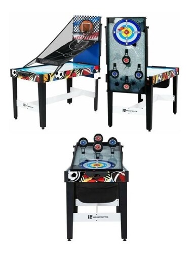 Mesa de Juego MD Sports 4 en 1