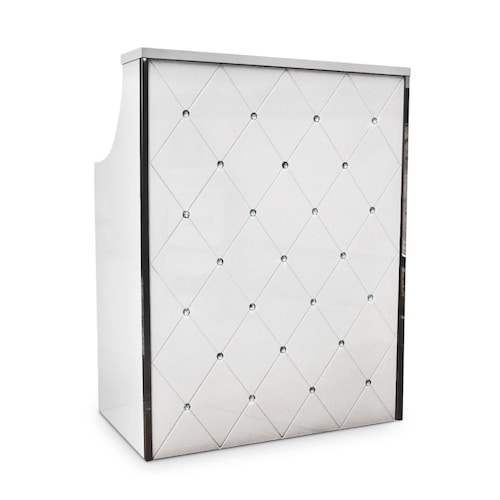Mueble Recepcion Estetica Peluqueria Barberia Escritorio Blanco