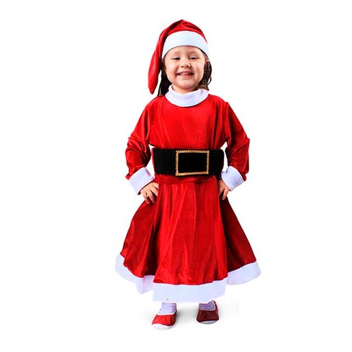 Disfraz Santa Niña Zizoi