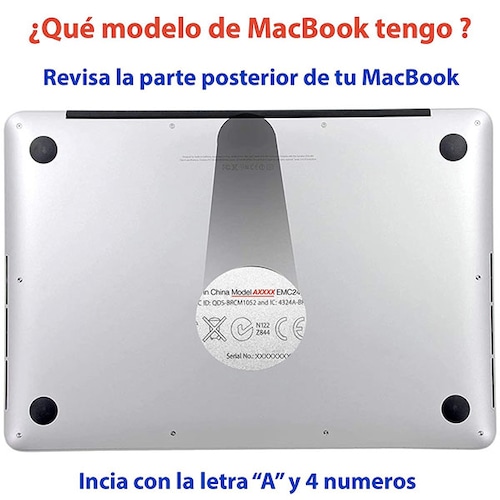 Funda Carcasa izÜg Macbook Air 13 A1466/A1369 Crystal