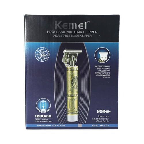 KEMEI Máquina terminadora de corte de cabello Mod. KM-1974A