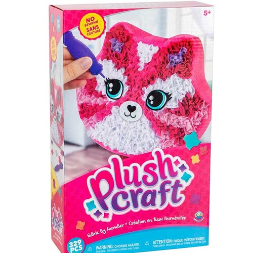 Plush Craft Kitten Pillow