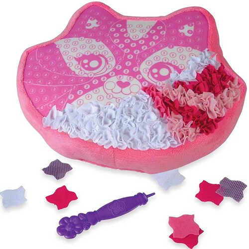 Plush Craft Kitten Pillow