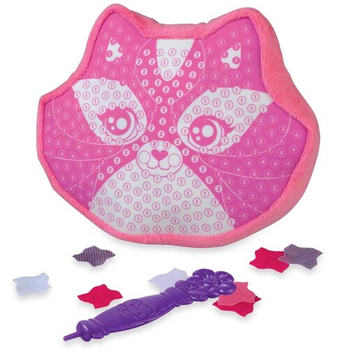Plush Craft Kitten Pillow