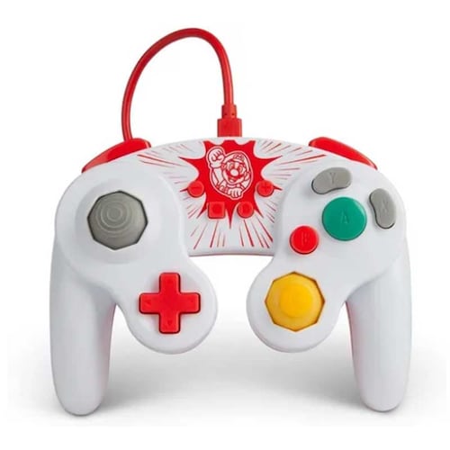 Control Nintendo Switch Estilo Gamecube Edición Mario Powera