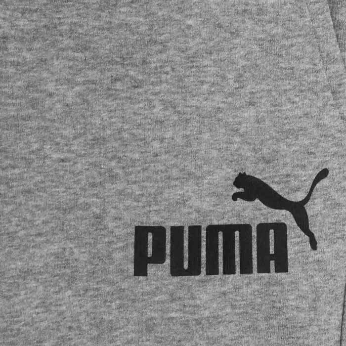 Grey puma joggers junior best sale