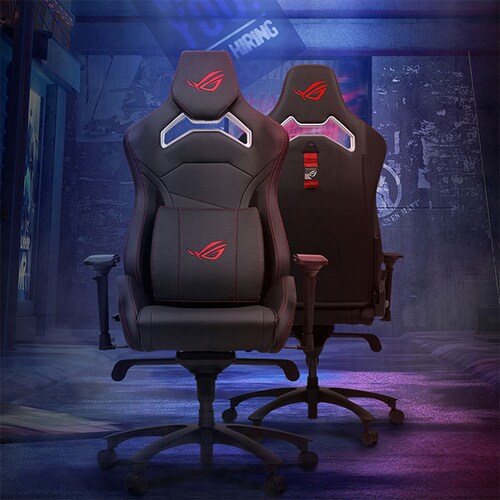 Silla Gamer ASUS ROG CHARIOT CORE Ergonomico Negro SL300 