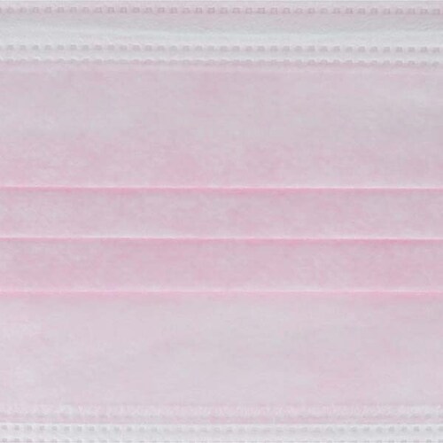 Cubrebocas Termosellado Tricapa Desechable 500 Pza Color Rosa JH Hokins Calidad Premium Grado Quirurgico Registro Sanitario