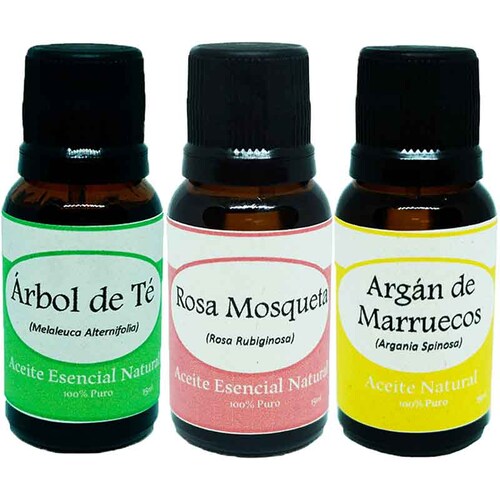 Arbol de Te Rosa Mosqueta Argan de Marruecos Aceite Esencial Natural Krisamex