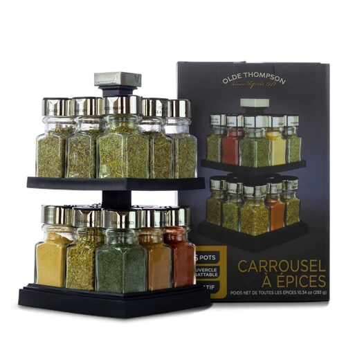 Especiero para 16 frascos Revolving Olde Thompson Modelo 25-663
